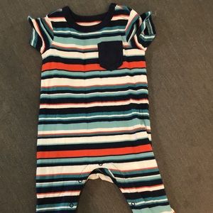 Infant Boy Tea Collection Romper